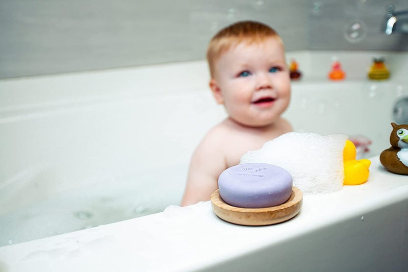 Relaxcation Baby Soap Bar with Lavender Essential Oils, Organic Chamomile Water and Moisturizing Shea Butter - Naturally Cold Process in USA - Gift For Newborns, Baby, Kids (3-pack) - Image 5